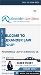 Mobile Screenshot of alexanderlawgroupplc.com